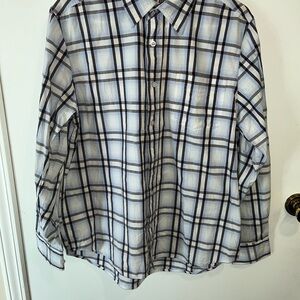 Urban Pipeline Blue Plaid Shirt